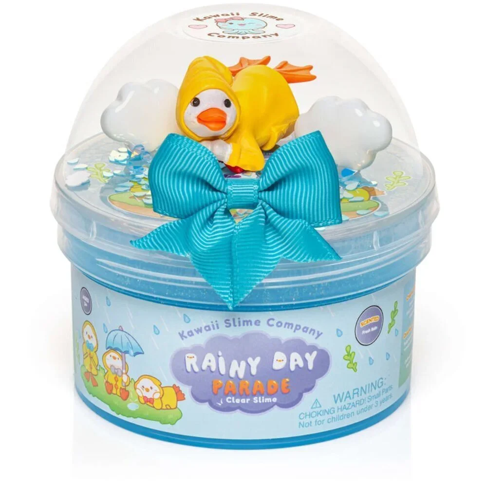 Duck Rainy Day Parade Clear Slime * Made in USA